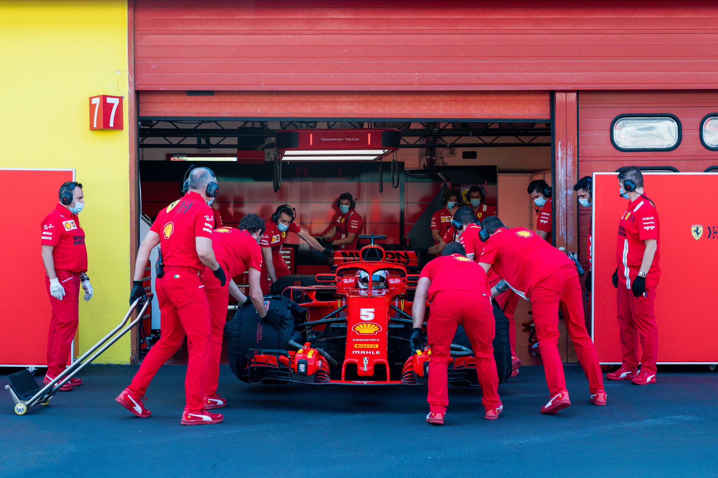 Test Mugello Ferrari 23 giugno 2020