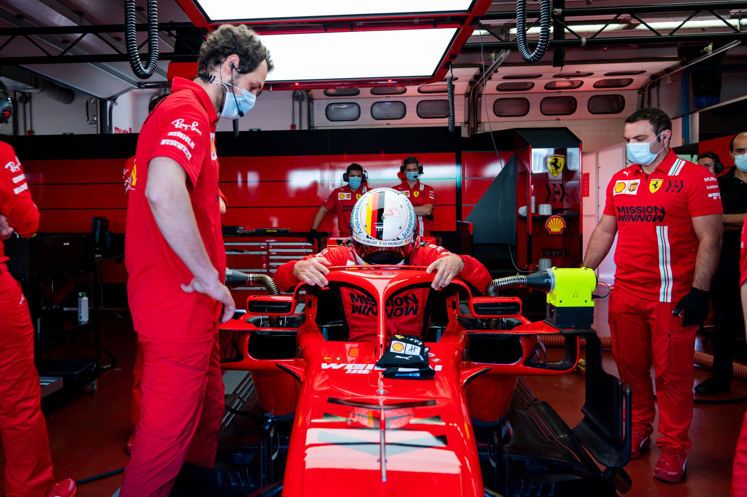 Test Mugello Ferrari 23 giugno 2020