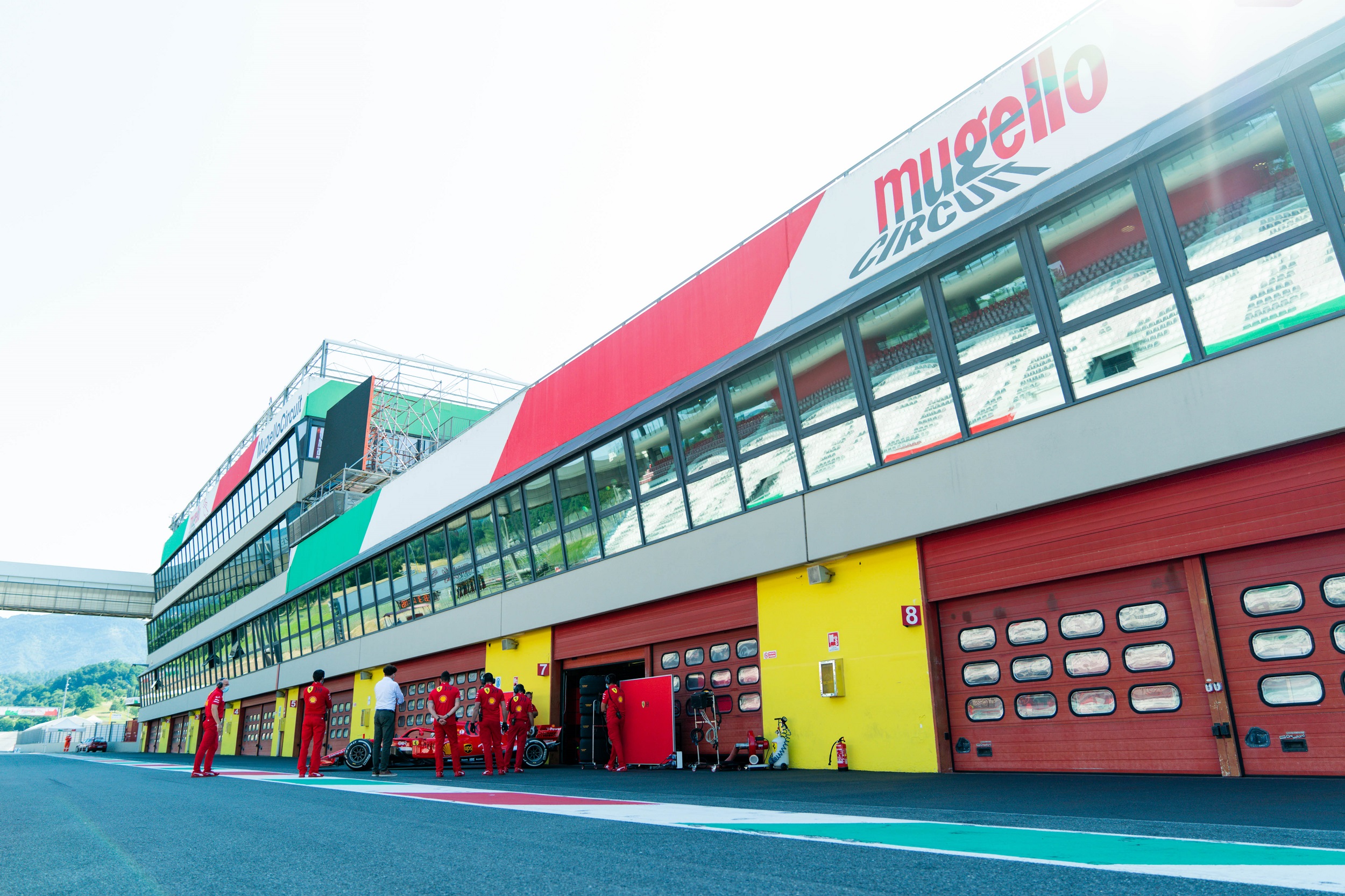 Test Mugello Ferrari 23 giugno 2020