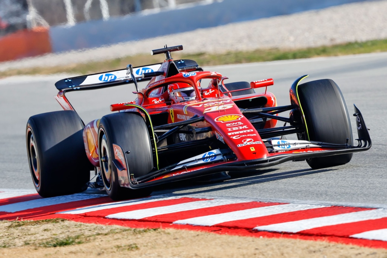 Test Pirelli Barcellona (Ferrari e McLaren)
