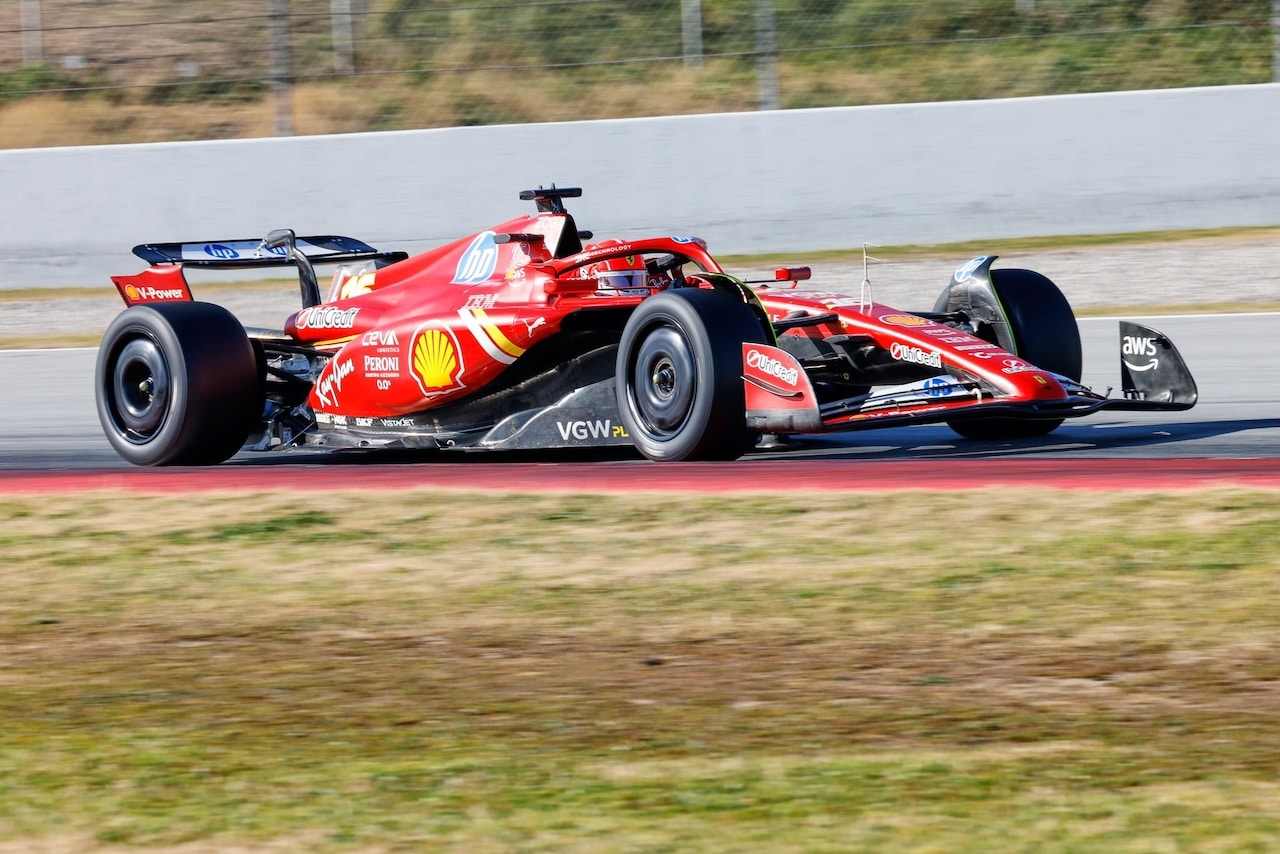 Test Pirelli Barcellona (Ferrari e McLaren)
