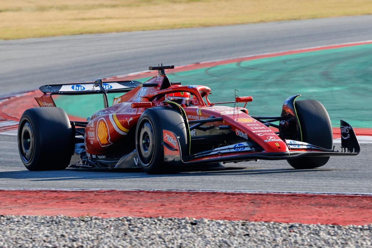 Test Pirelli Barcellona (Ferrari e McLaren)