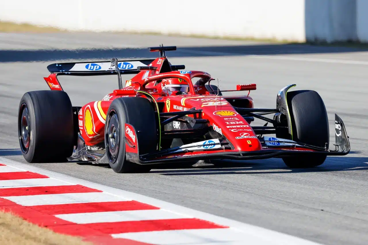 Test Pirelli Barcellona (Ferrari e McLaren)