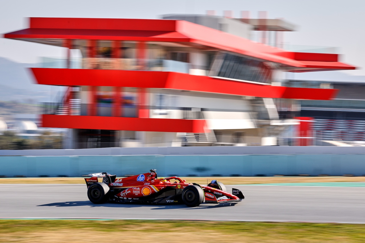 Test Pirelli Barcellona (Ferrari e McLaren)