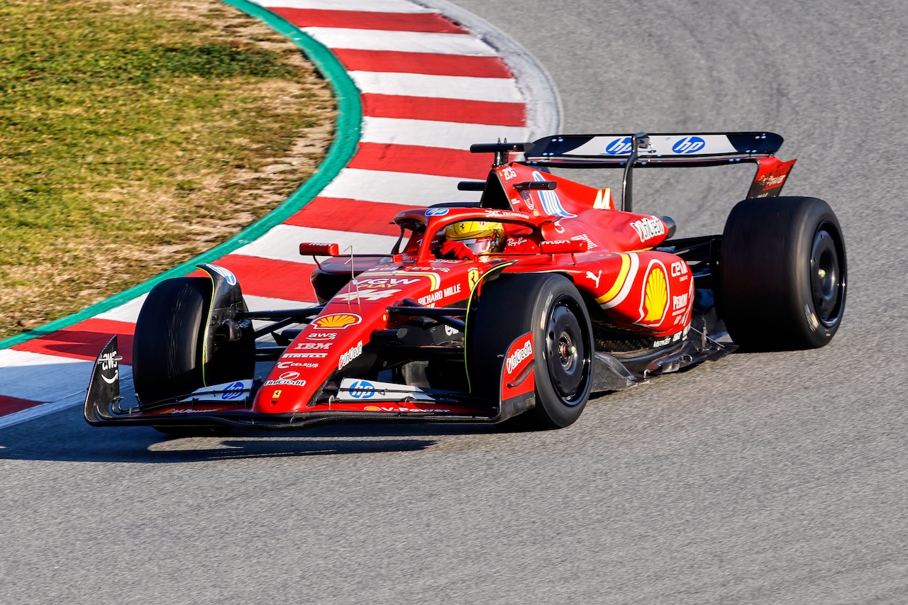 Test Pirelli Barcellona (Ferrari e McLaren)