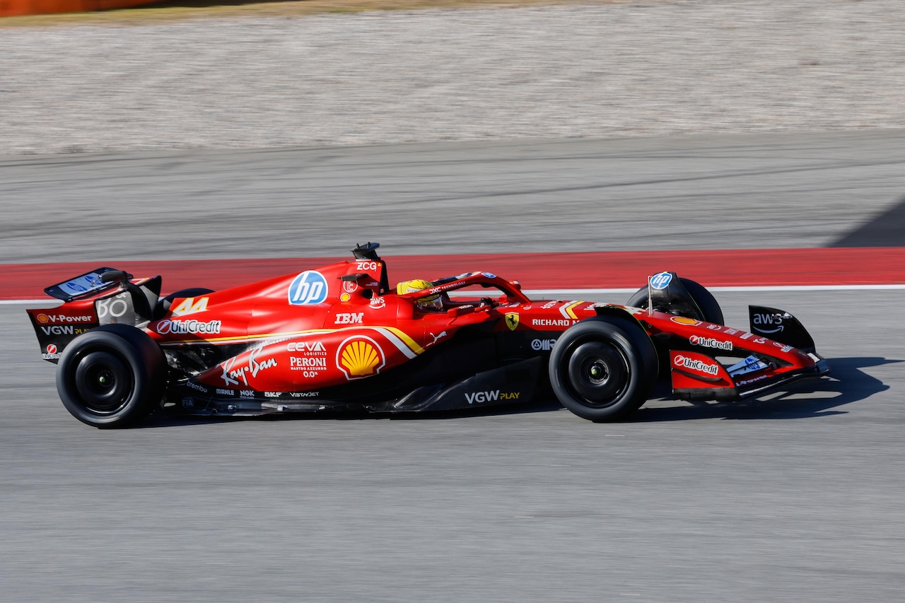 Test Pirelli Barcellona (Ferrari e McLaren)