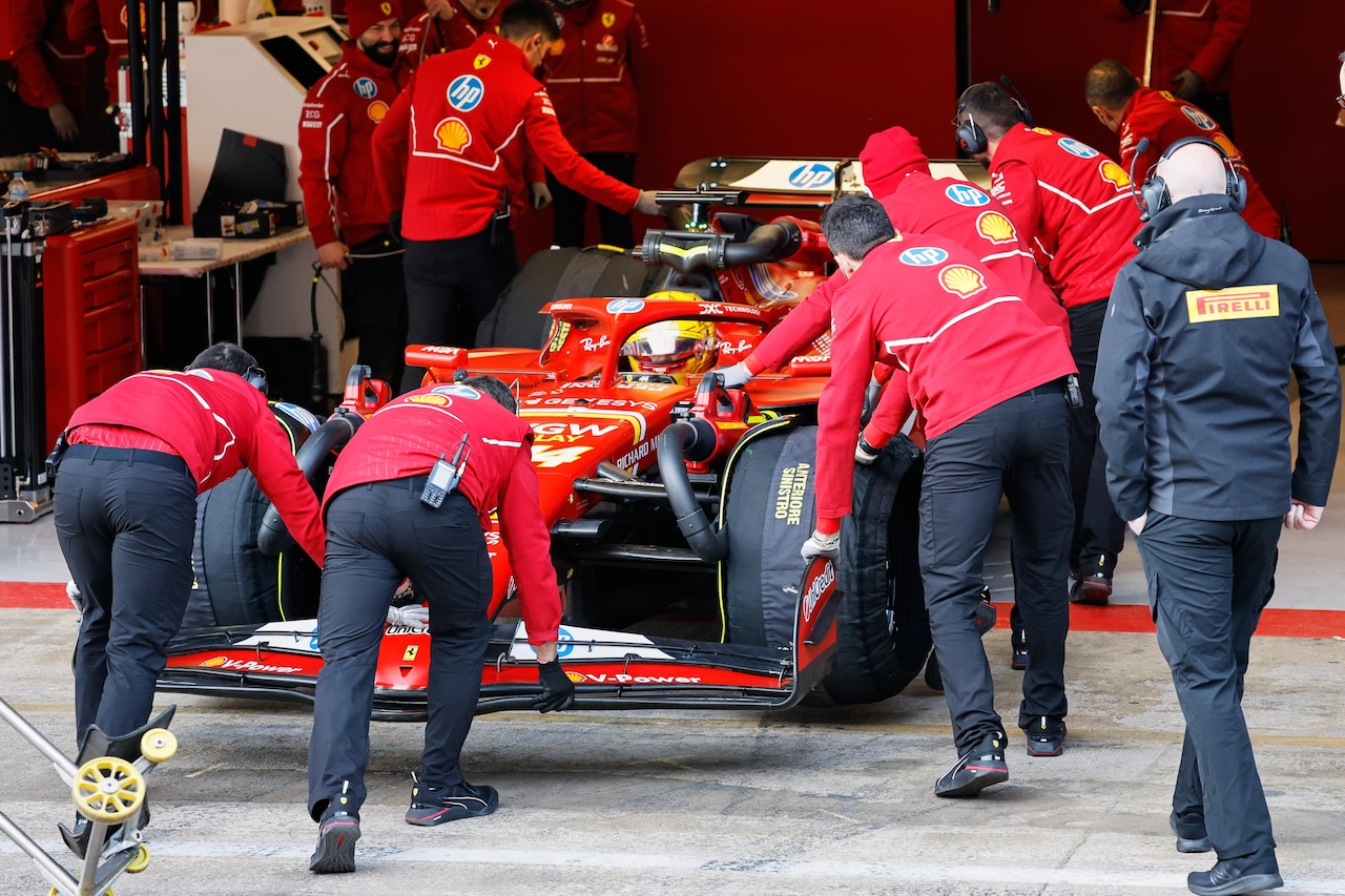 Test Pirelli Barcellona (Ferrari e McLaren)