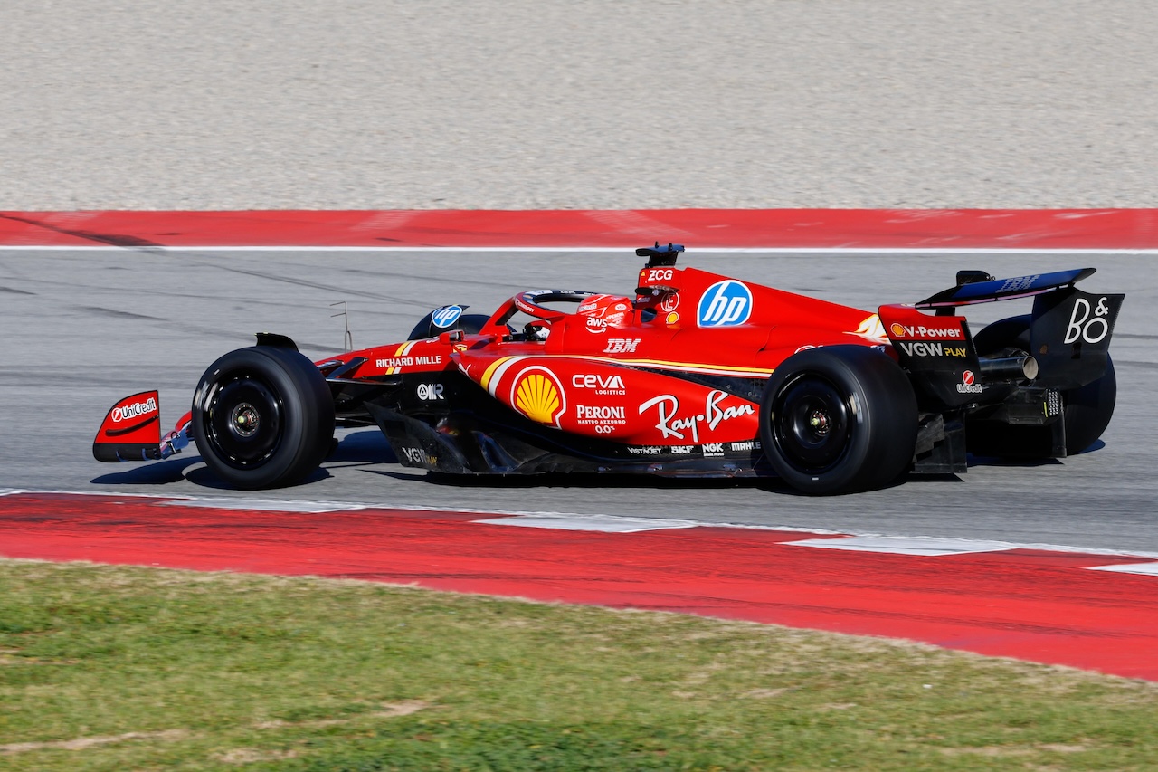 Test Pirelli Barcellona (Ferrari e McLaren)