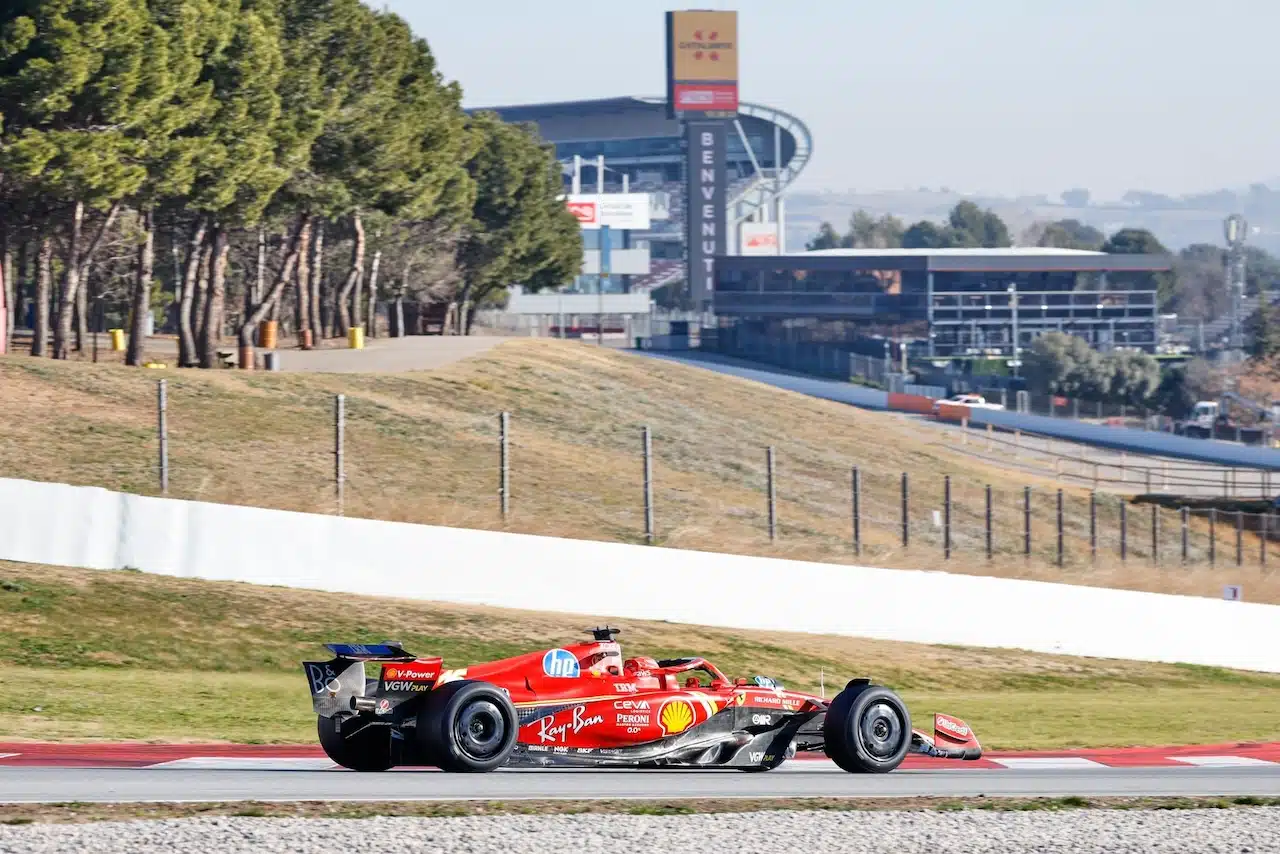 Test Pirelli Barcellona (Ferrari e McLaren)