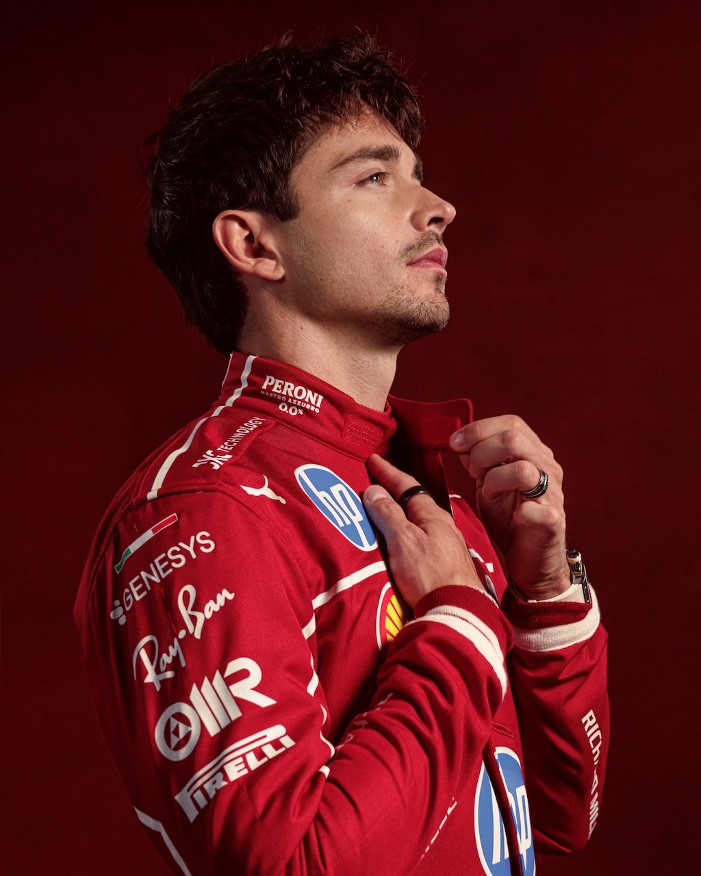 TUTE FERRARI 2025 HAMILTON LECLERC
