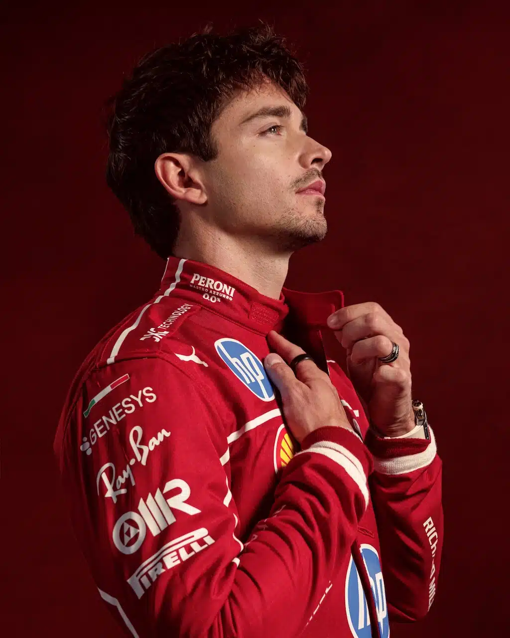 TUTE FERRARI 2025 HAMILTON LECLERC