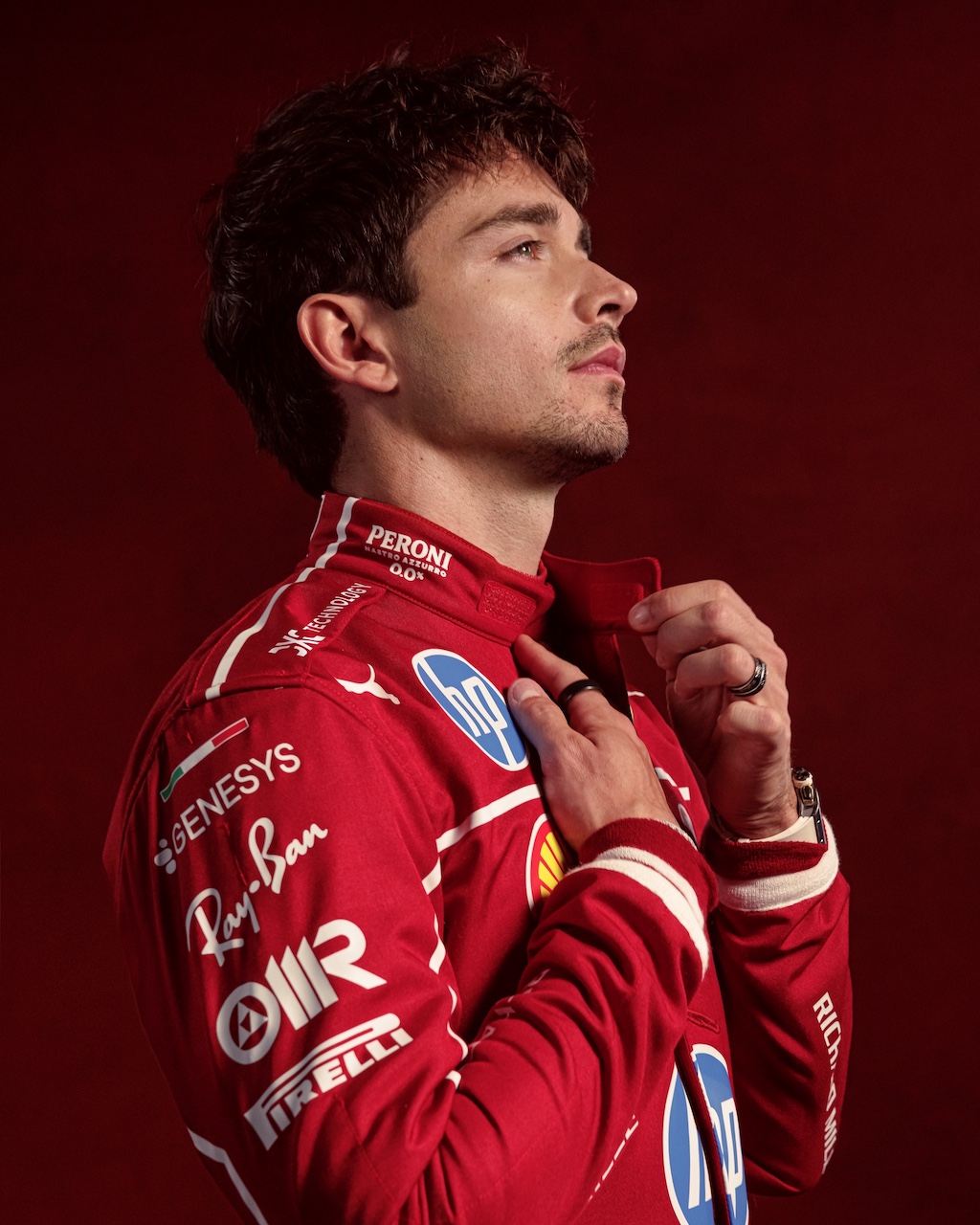 TUTE FERRARI 2025 HAMILTON LECLERC