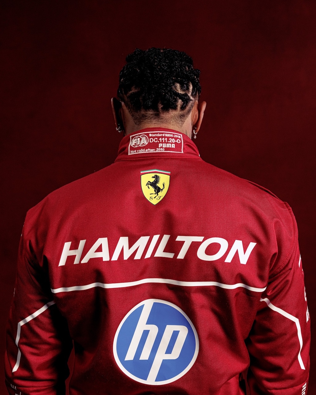 TUTE FERRARI 2025 HAMILTON LECLERC