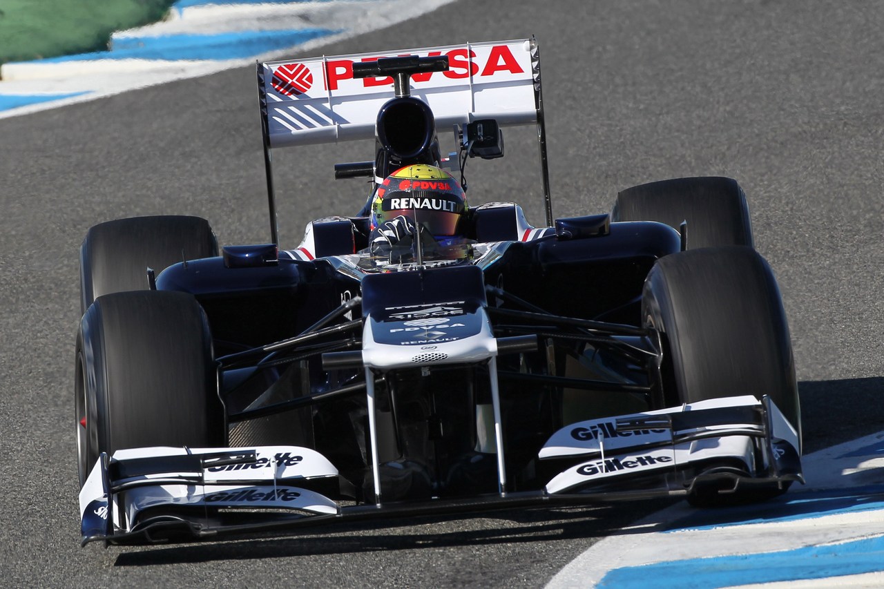 07.02.2012 Jerez, Spain,
Pastor Maldonado (VEN), Williams F1 Team   - Formula 1 Testing, day 1 - Formula 1 World Championship 