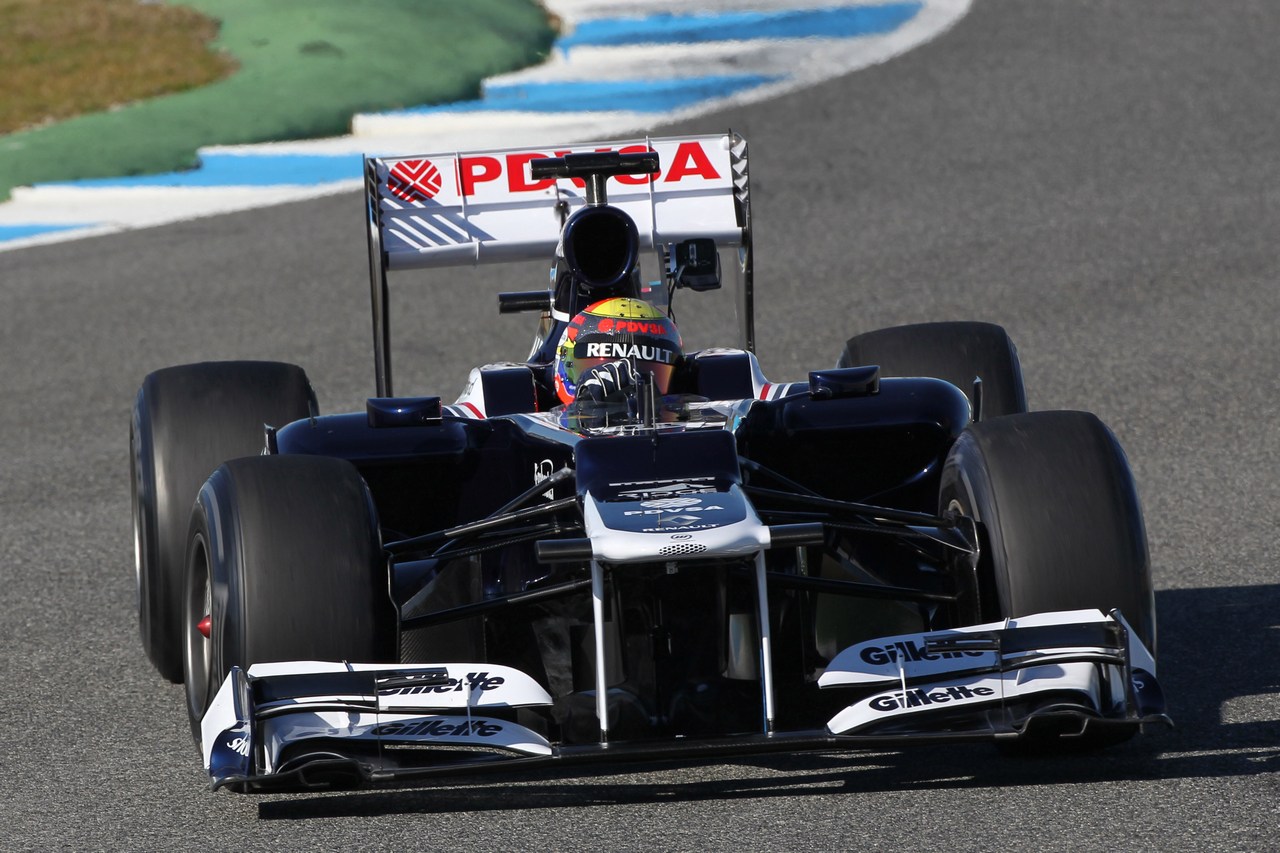 07.02.2012 Jerez, Spain,
Pastor Maldonado (VEN), Williams F1 Team   - Formula 1 Testing, day 1 - Formula 1 World Championship 