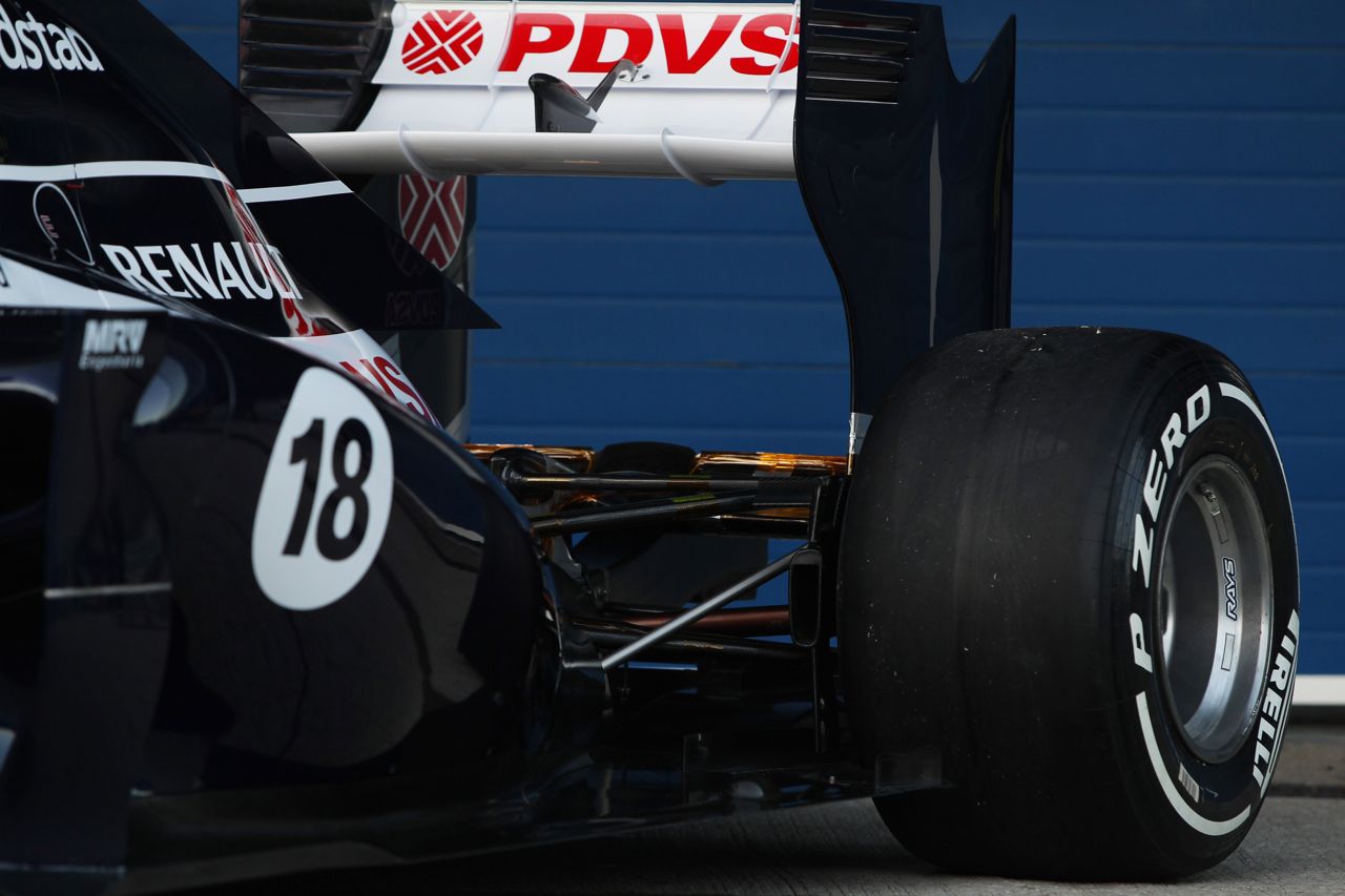07.02.2012 Jerez, Spain, 
rear  - Williams F1 Team FW34 Launch 