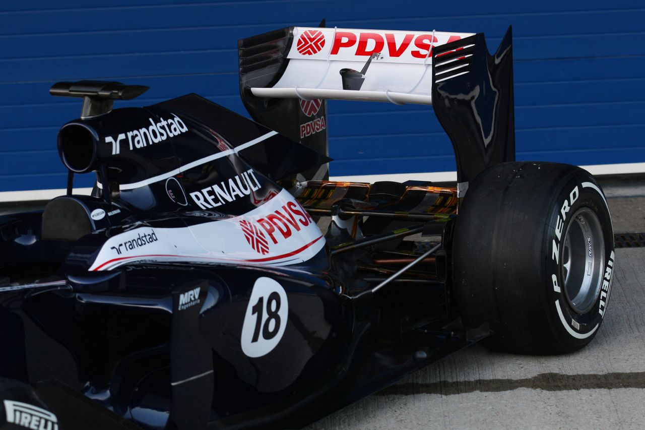 07.02.2012 Jerez, Spain, 
Rear wing - Williams F1 Team FW34 Launch 