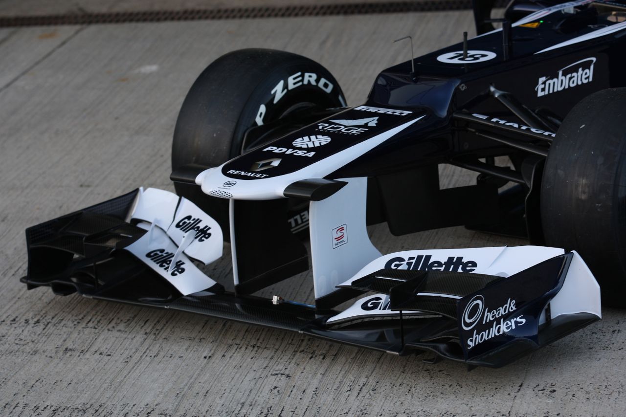 07.02.2012 Jerez, Spain, 
Front wing  - Williams F1 Team FW34 Launch 