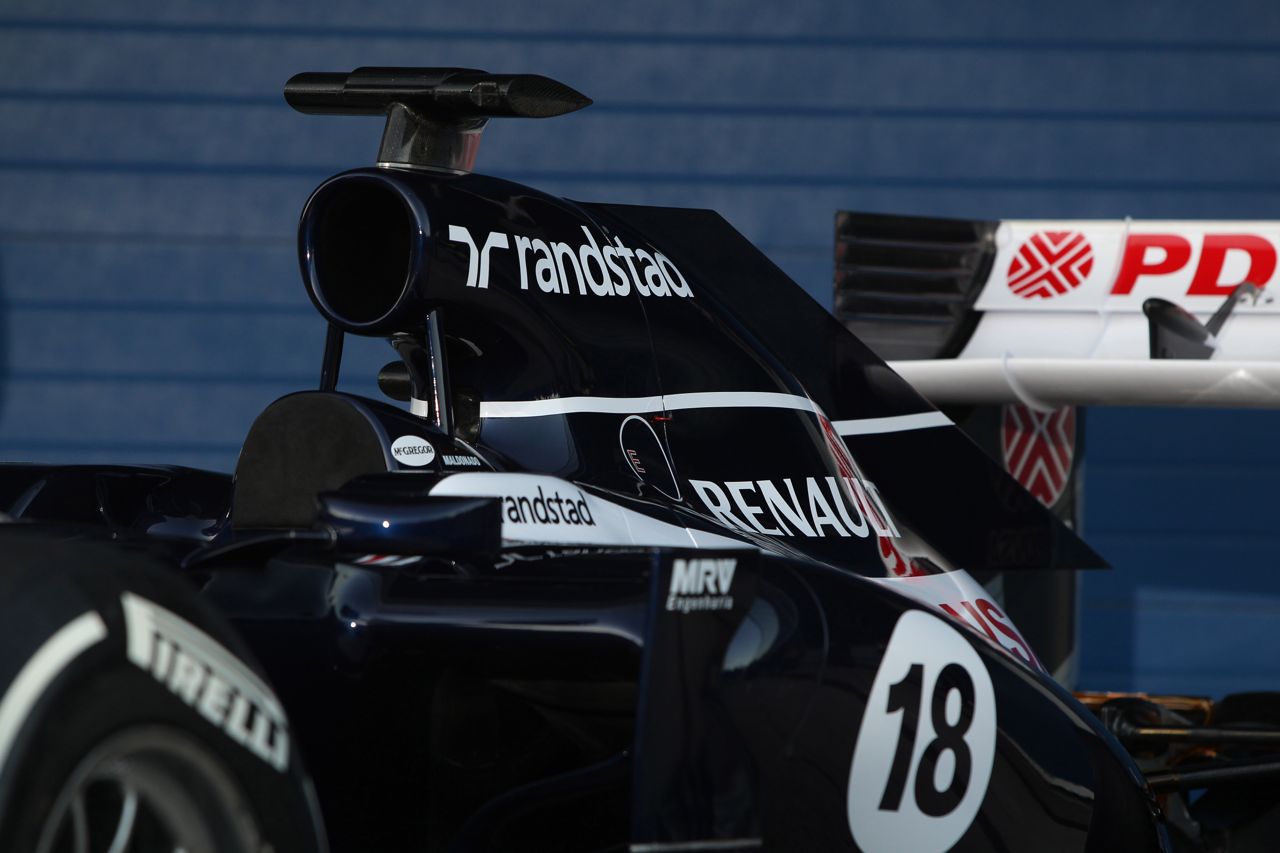 07.02.2012 Jerez, Spain, 
Engine cover  - Williams F1 Team FW34 Launch 
