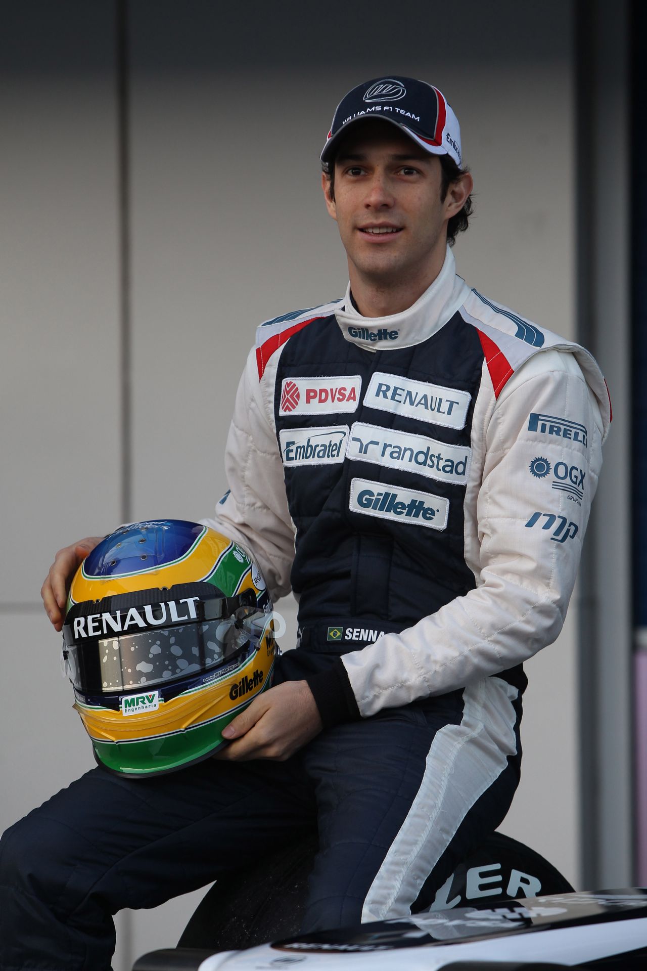 07.02.2012 Jerez, Spain, 
Bruno Senna (VEN), Williams F1 Team  - Williams F1 Team FW34 Launch 