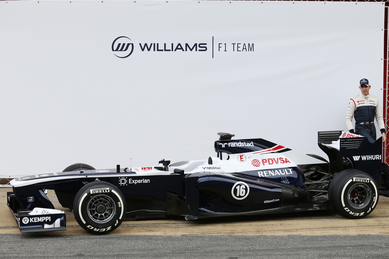 Williams Renault FW35, Barcellona, Spagna 19 Febbraio 2013