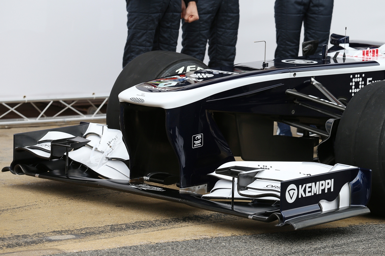 Williams FW35 front wing.
