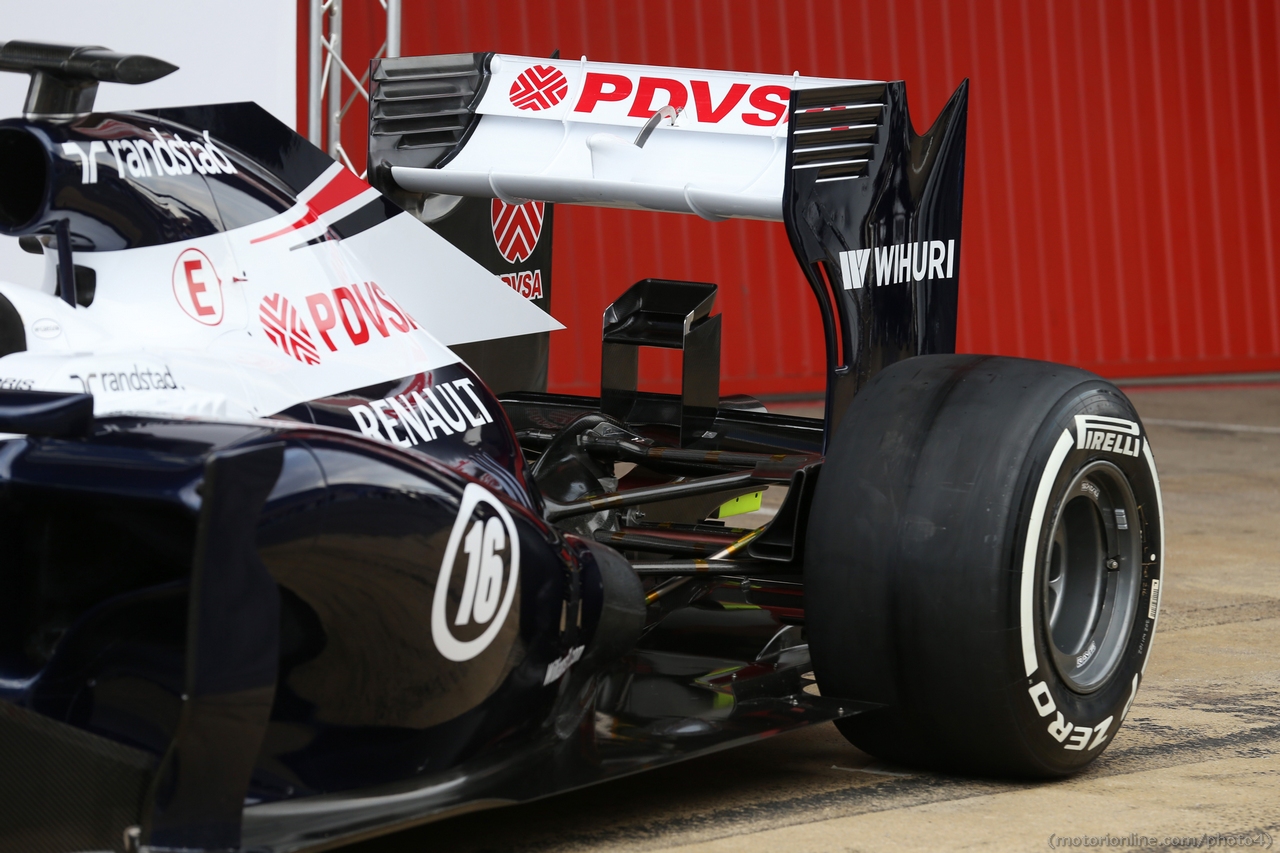 Williams Renault FW35, Barcellona, Spagna 19 Febbraio 2013