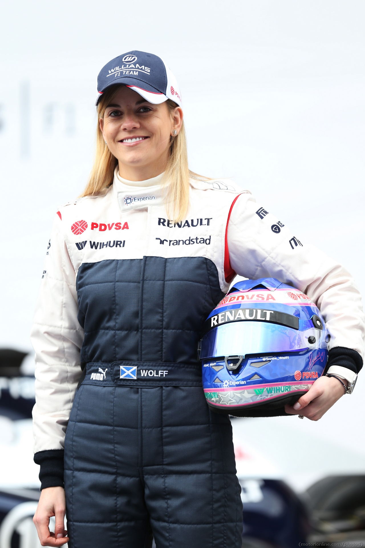 Susie Wolff (GBR) Williams Development Driver.
