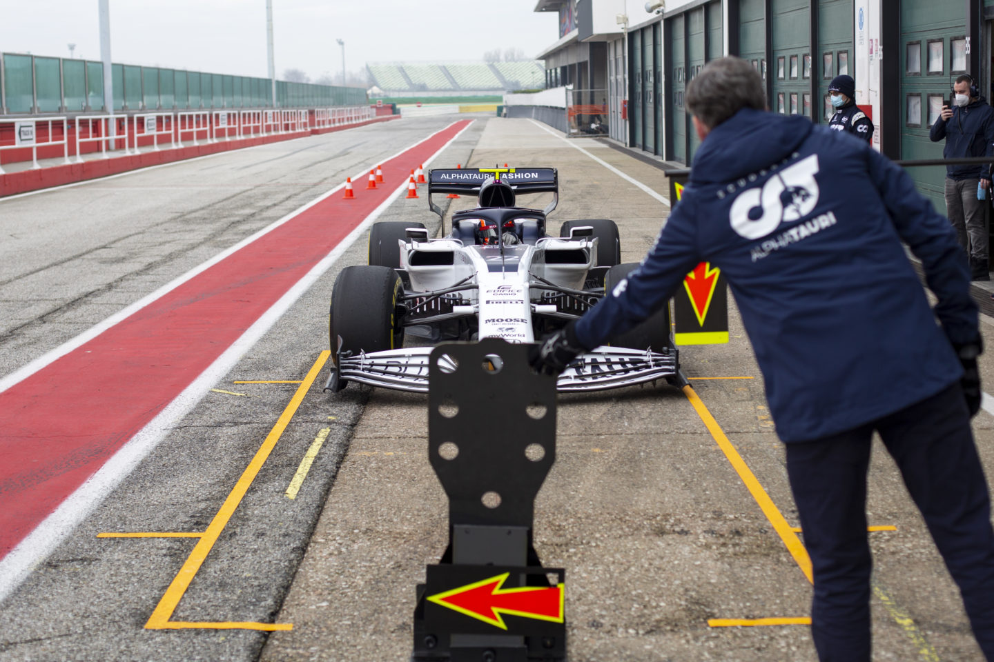 Yuki Tsunoda - Test Misano