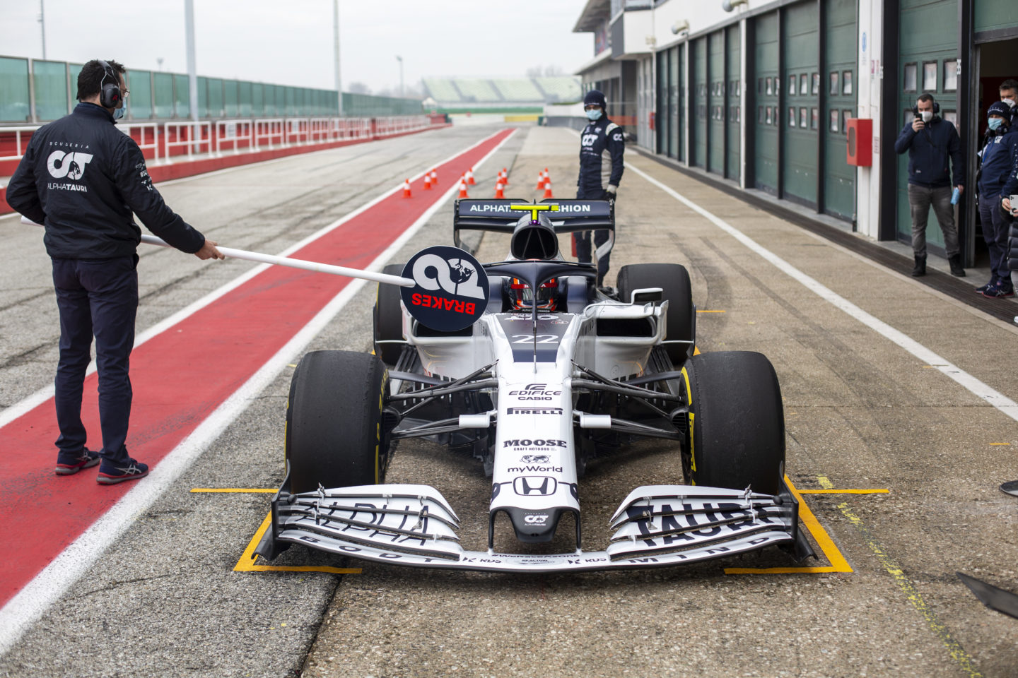 Yuki Tsunoda - Test Misano