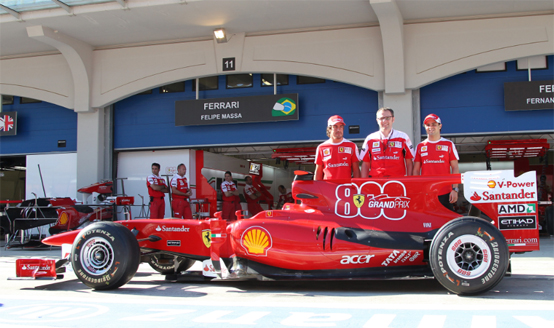 800 Gran Premi per la Scuderia Ferrari Marlboro