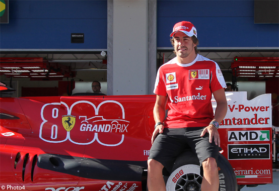 Fernando Alonso: “Un bel risultato per festeggiare gli 800 Gran Premi”