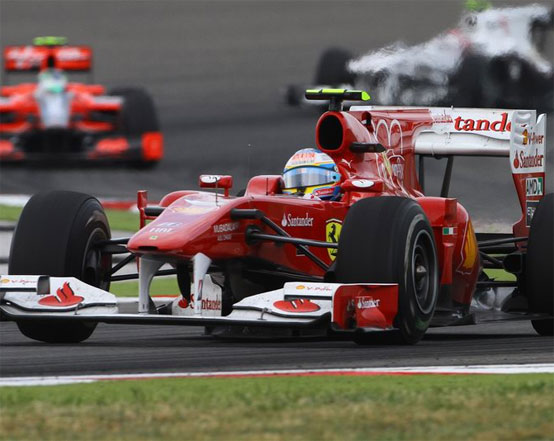Button: Strana una Ferrari così lenta