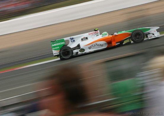 Liuzzi penalizzato di cinque posizioni in griglia a Silverstone
