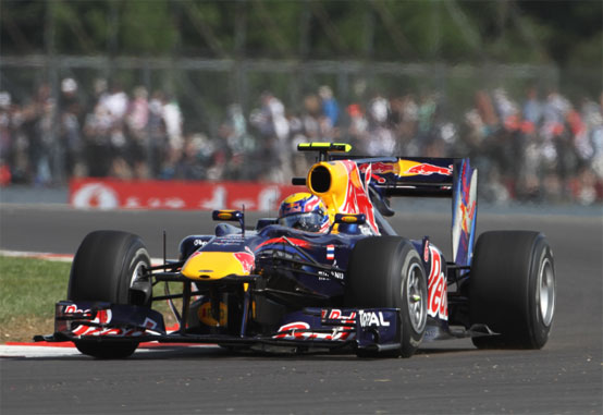 GP Gran Bretagna, Prove Libere 2: Webber primo davanti ad Alonso