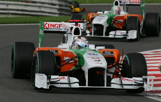Force India: Sutil e Liuzzi nei punti nel Gran premio del Belgio