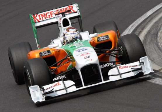 Sutil: A Spa la Force India non ripeterà le prestazioni del 2009
