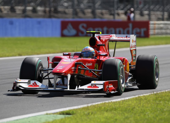 Alonso: “Finalmente in pole con la Ferrari”
