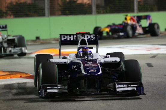 Williams: Barrichello e Hulkenberg in zona punti a Singapore