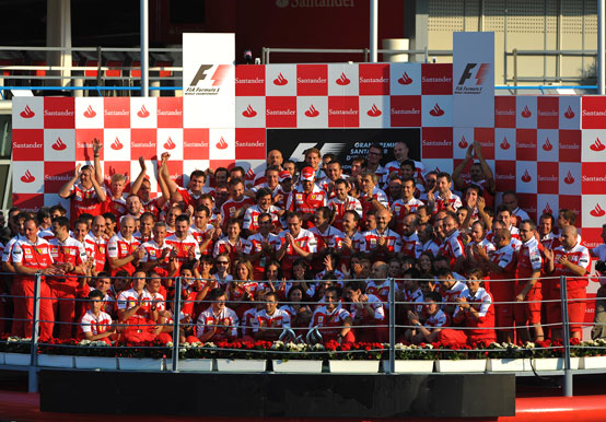 Ferrari, Domenicali: “A Monza una vittoria di squadra”