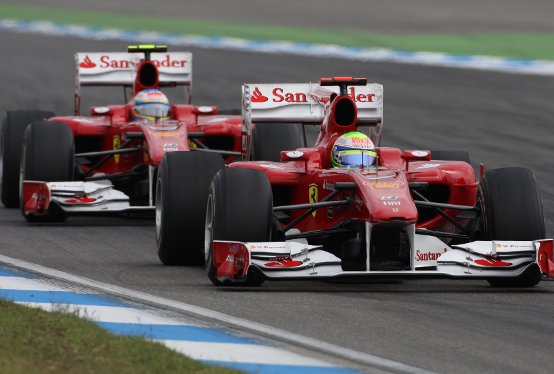 Ad Hockenheim la Ferrari voleva motivare Massa