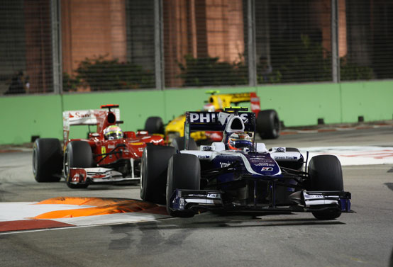 GP Singapore: penalità anche per Hulkenberg, Massa ottavo