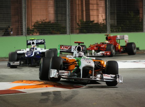 Force India: Un ottavo posto e un ritiro a Singapore