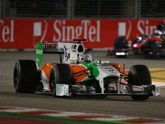 Force India competitiva: Sutil e Liuzzi fiduciosi dopo il venerdì di Singapore