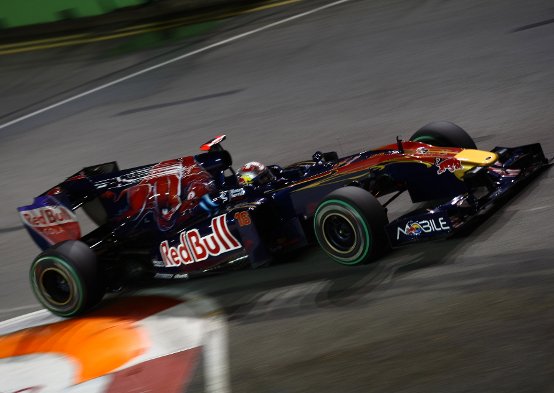 Toro Rosso: un buon venerdì a Singapore per Alguersuari e Buemi