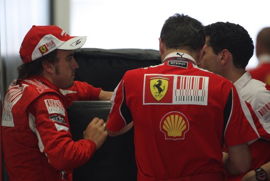 Ferrari: Un normale venerdi di lavoro a Suzuka