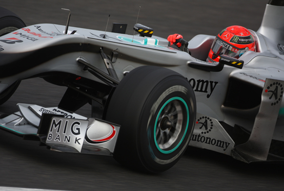 Mercedes: Schumacher incoraggiato dal ritmo a Suzuka