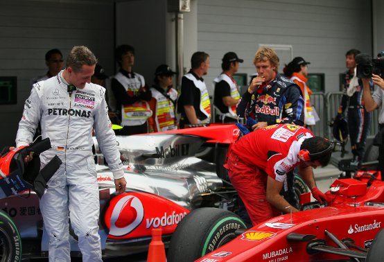 GP Corea, Michael Schumacher: Abbiamo un buon passo di gara