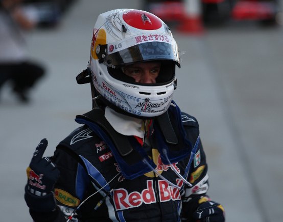 Vettel: Una vittoria fantastica qui a Suzuka