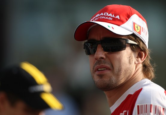 Alonso si è congratulato ripetutamente con Vettel